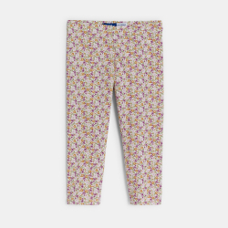 ليجنز قصير مطبوع أخضر للفتيات